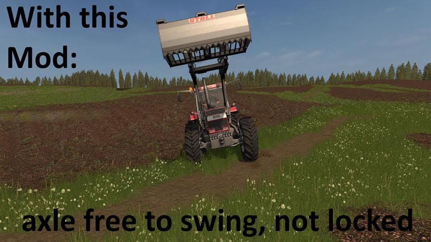 Swinging Axle with Frontloader