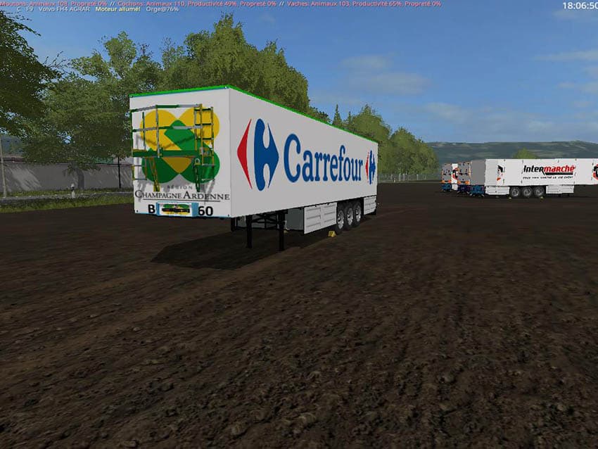 TRAILER Schmitz Carrefour