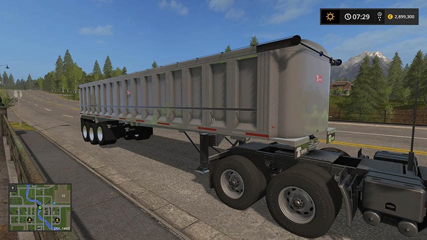 TRAILER TRAVIS CLASSIC END-DUMP