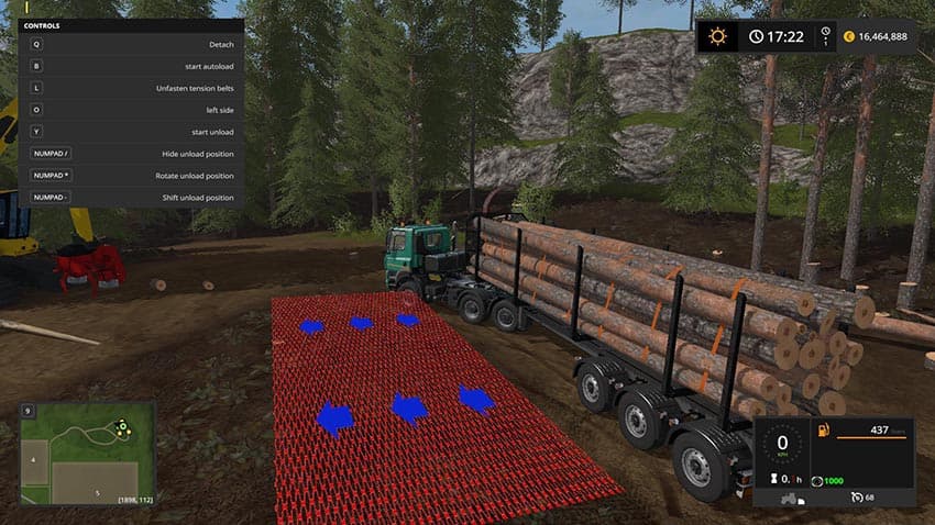 Timber Runner Wide With Autoload