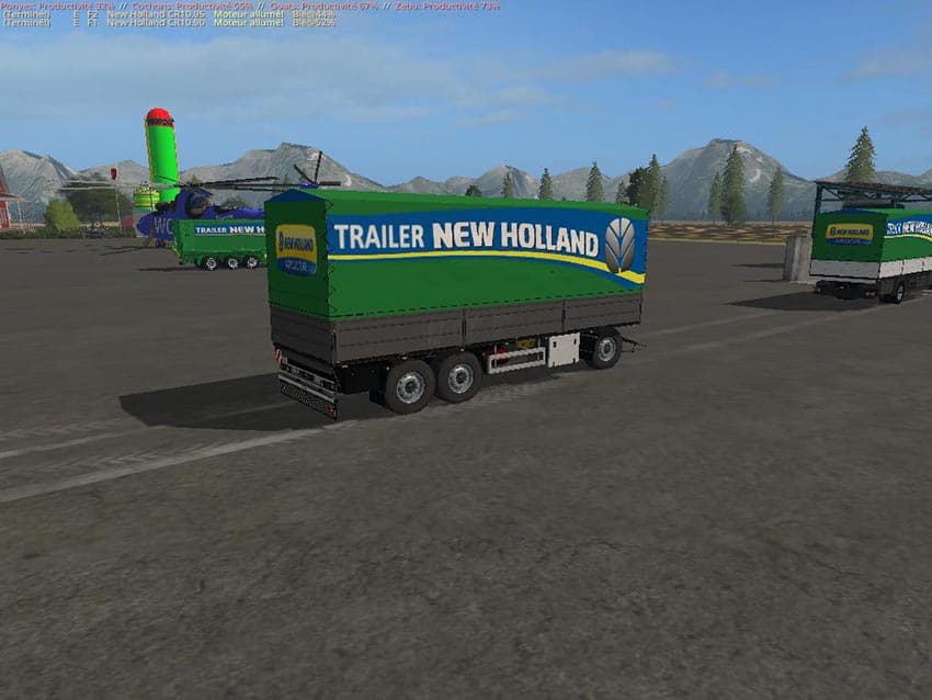 Trailer New Holland Krone UAL