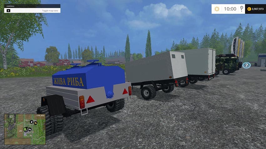 UAZ and Trailers Pack