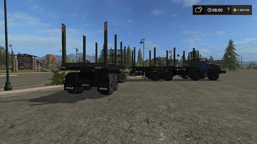 URAL 6614 8X8 FOREST