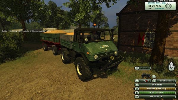 Unimog U 84 406 series structure