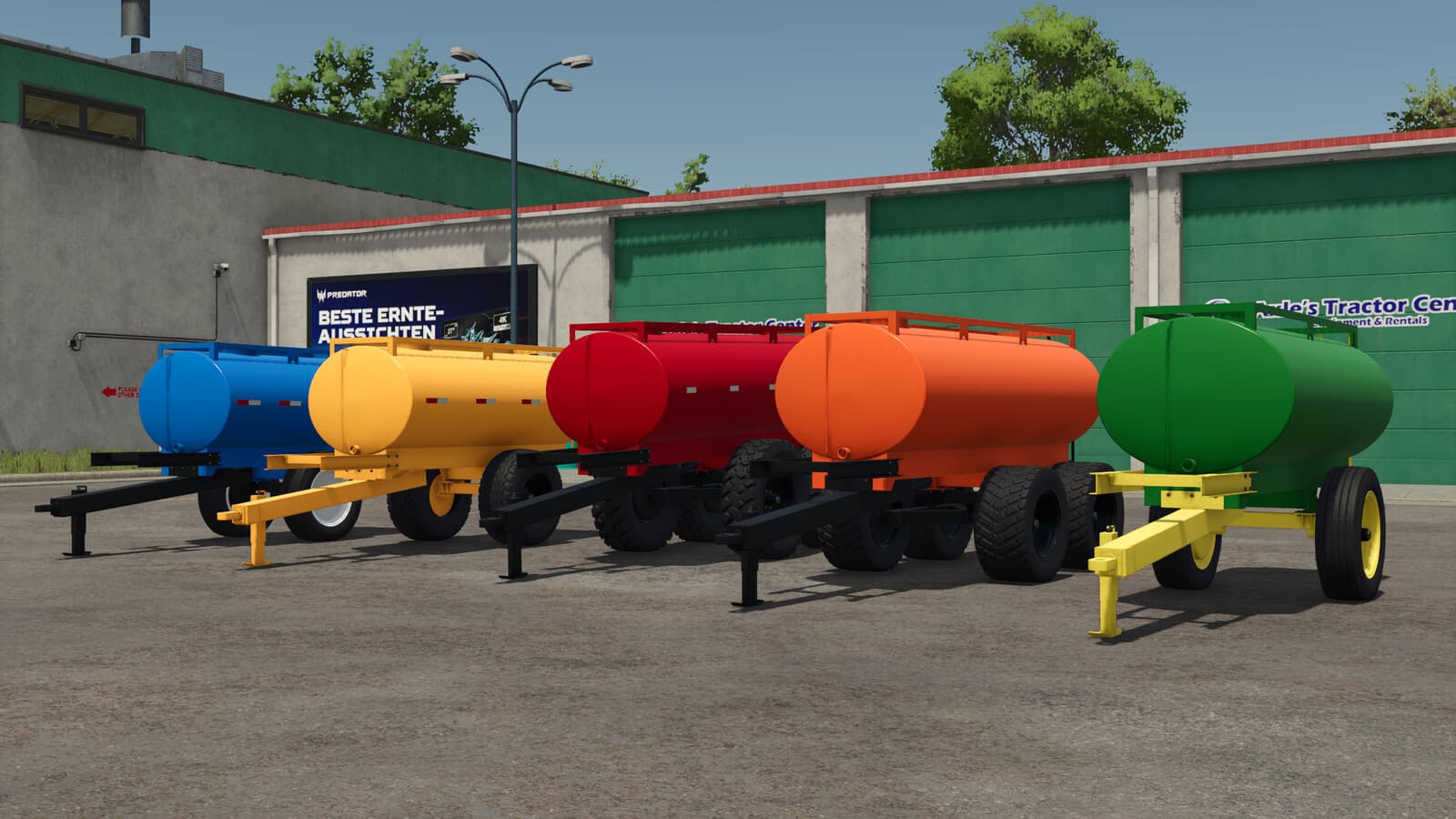 Universal Tank Trailer Package