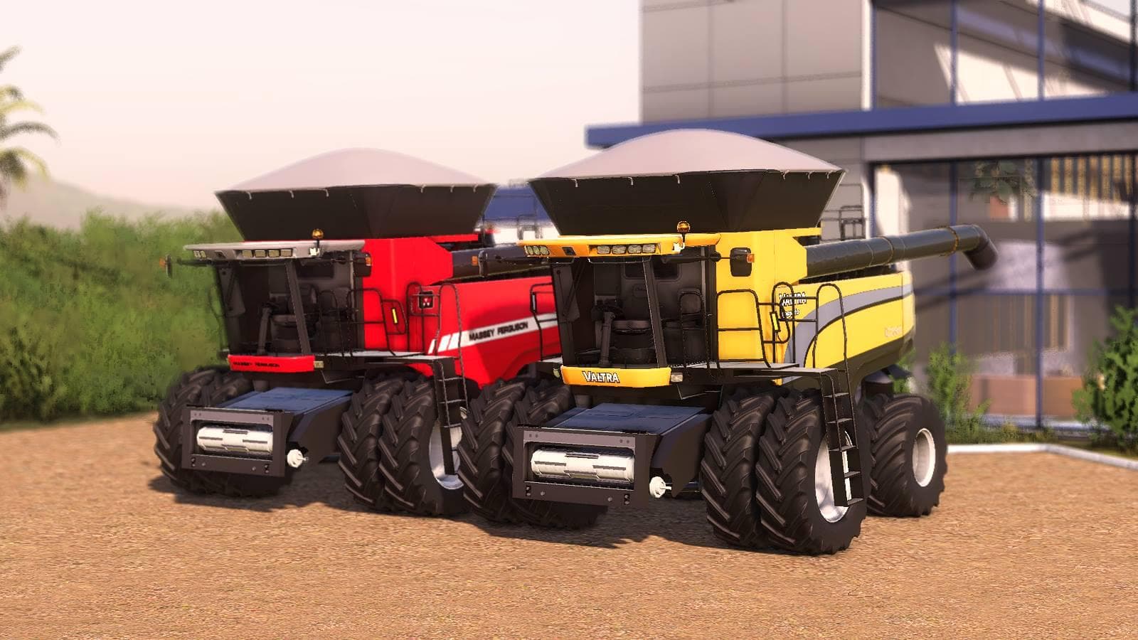 Valtra Bc 8800E + Massey Ferguson 9895 .0