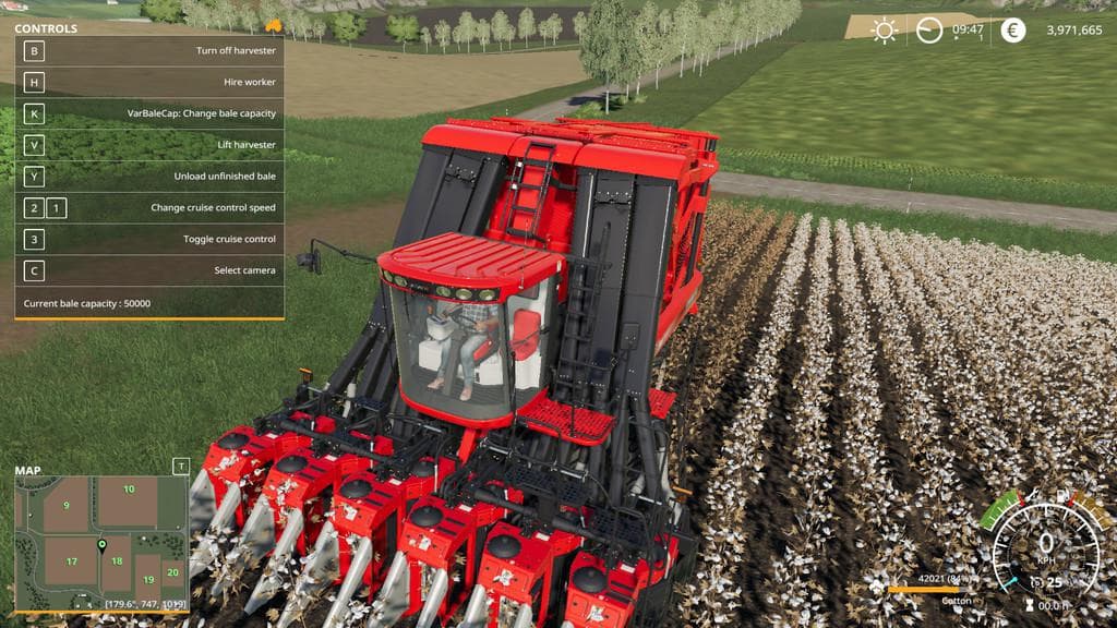 Variable Bale Capacity
