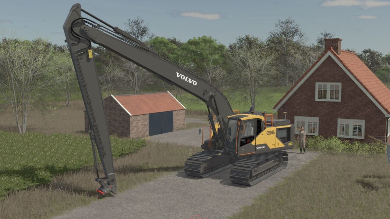 Volvo EC300LR Longreach