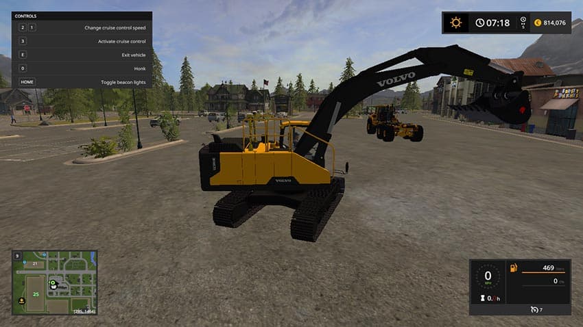 Volvo EC300E Excavator And A40 Truck