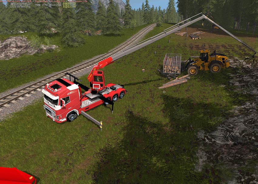 Volvo Fh16 750 Logging