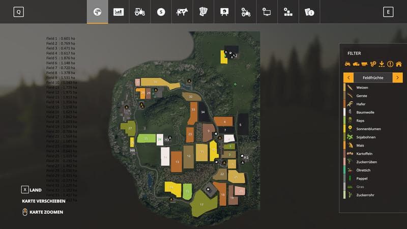 Voralpen Map