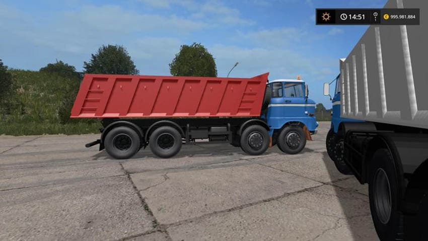 W50 4x4 tipper truck