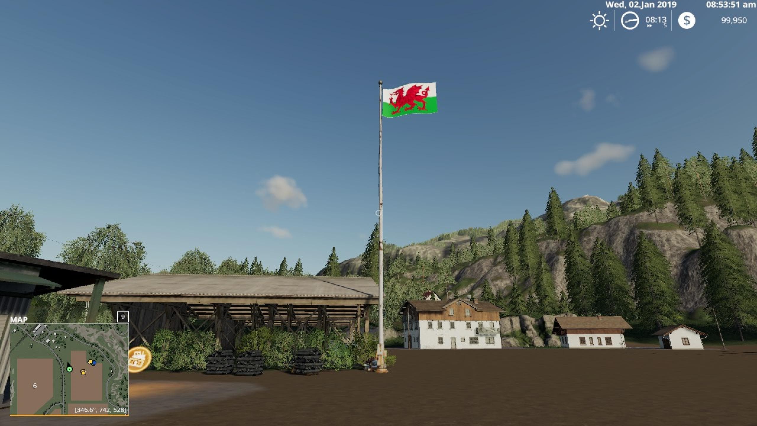 Wales Flag
