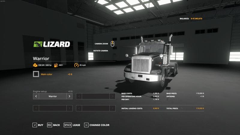 Warrior Semi Truck