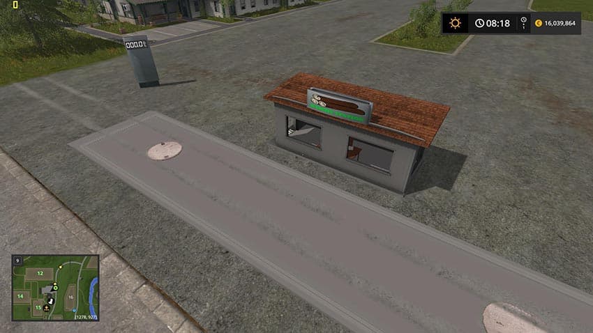 Weight Station For Wood Logs Placeable