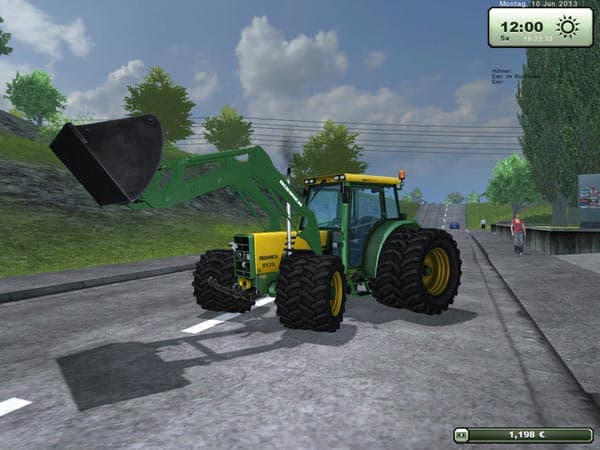With buehrer FL and dual tires