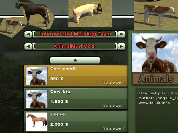 Animal Mod