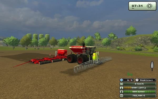 Claas Xerion 3800 SaddleTrac With Accessories