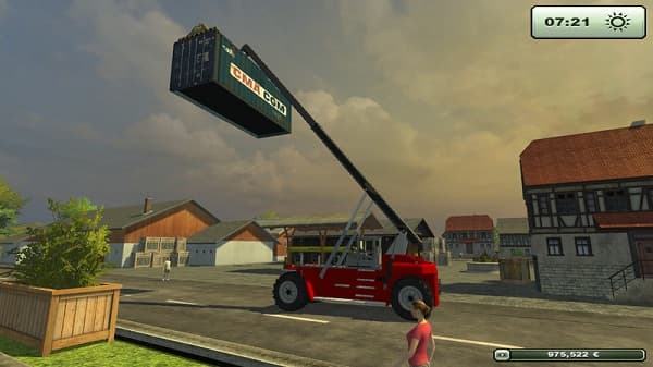 Container lifter Beta