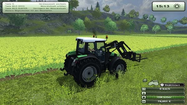 Deutz Agrofarm FL rental vehicle final