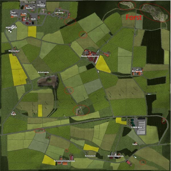 Franconia Map
