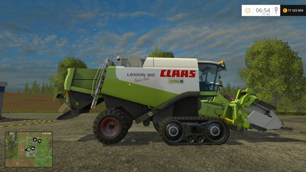 Pack Claas Lexion 550 + 560 terra-trac CUMA