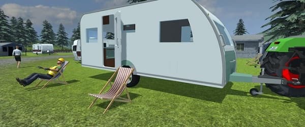 Hymer caravan