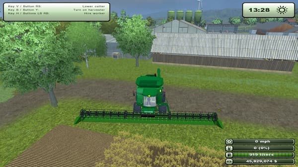 John Deere 650FD header
