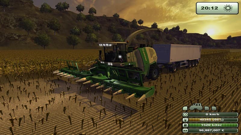 Krone Big X 1000 forage harvester