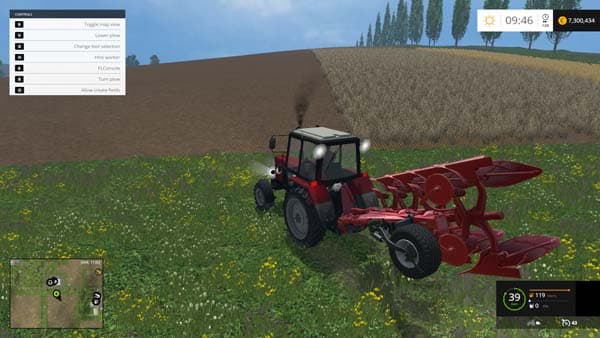 MTZ 82.1 Belarus Red