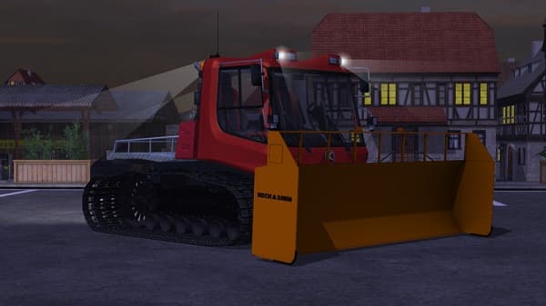Pistenbully 100 Kock Sohn Schild