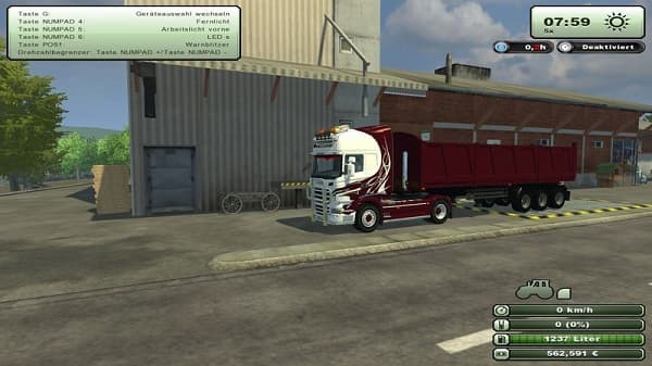 Scania R560 plus Agroliner40