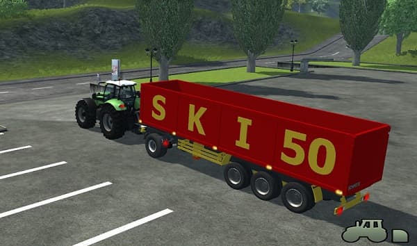 Schmitz SKI 50 semi-tral