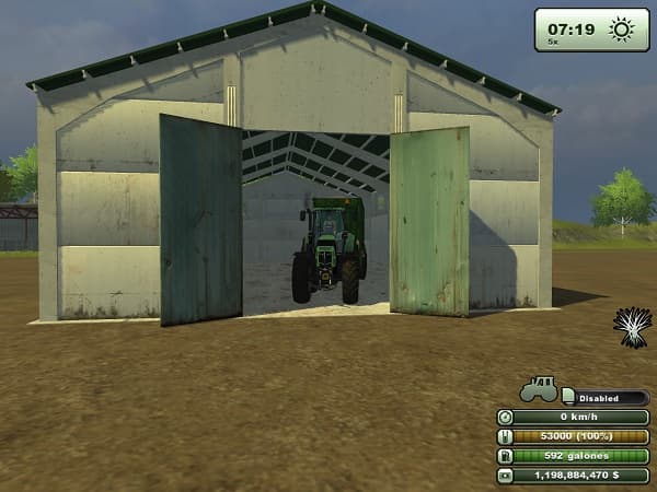 Shed With Automatic Doors