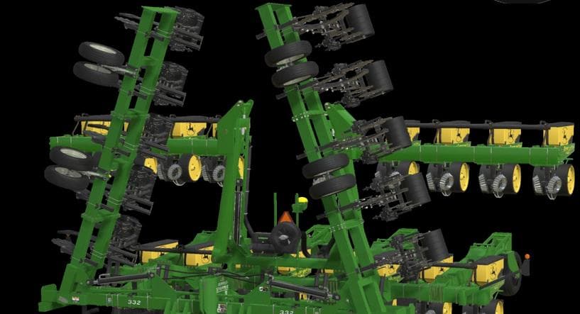 16ROW STRIPTILL RIG PLANTER
