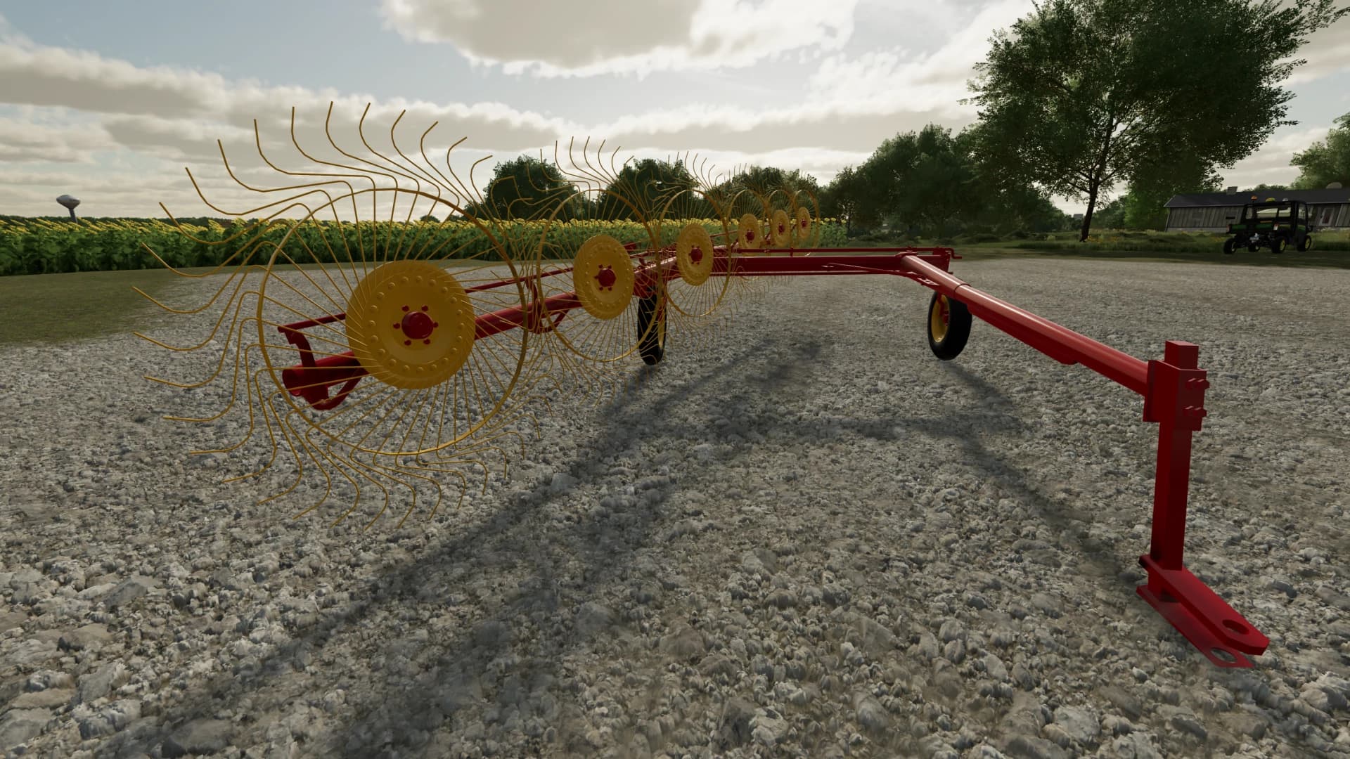 1978 6 WHEEL HAY RAKE