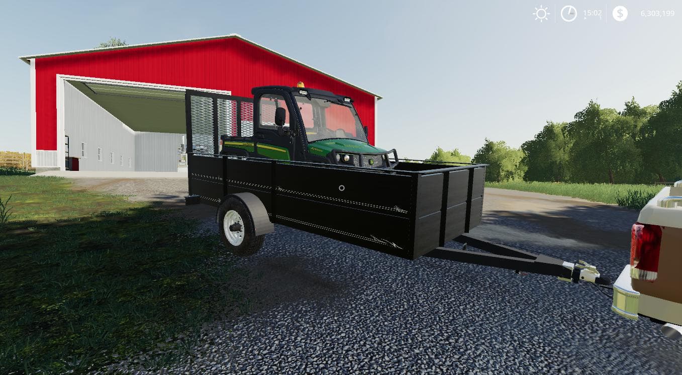 1999 Neal Manufacturing Utility trailer