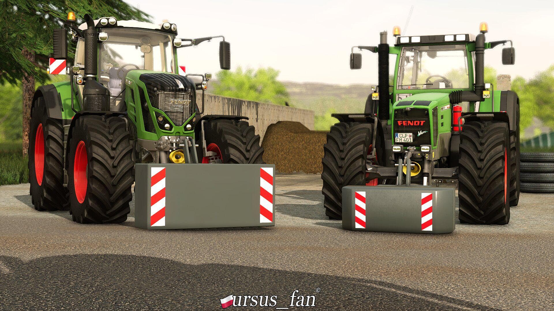 2 GEWICHTE JE 2000KG UND 2500KG