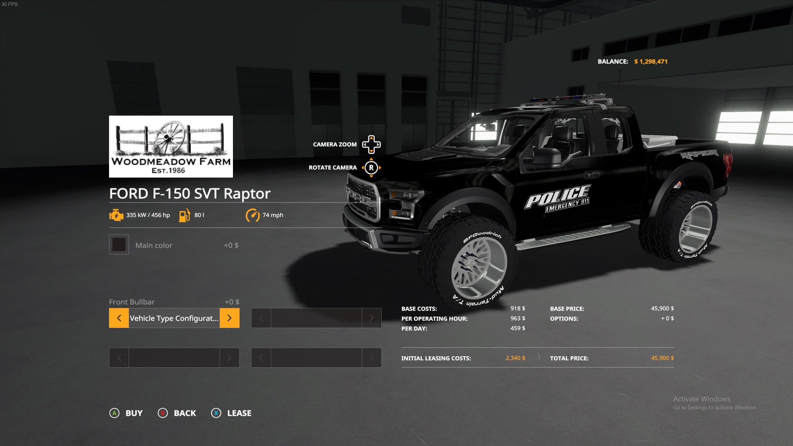 2017 FORD RAPTOR POLICE EDITION
