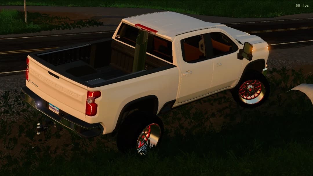 2020 CHEVY EDIT OF ARTIST JACK MODDING TRUCK