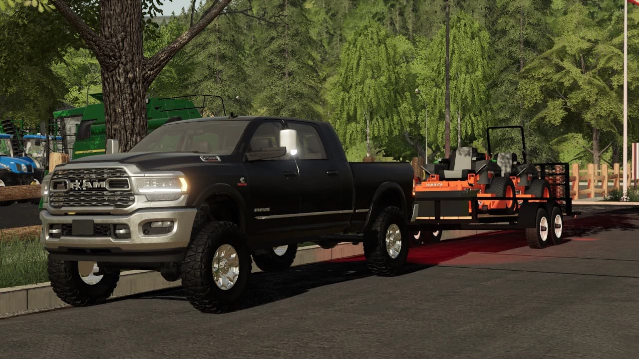 24FT BUMPER PULL BIGTEX LAWNCARE