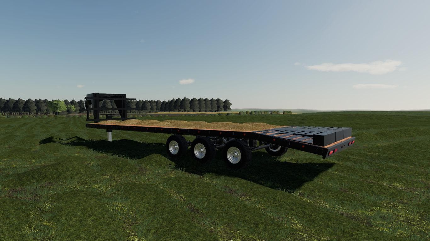 30ft Triaxle Gooseneck