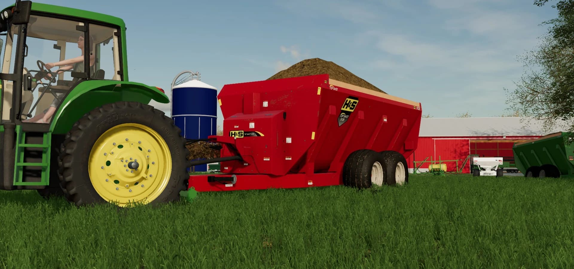 H&S 5126 TOP SHOT MANURE SPREADER
