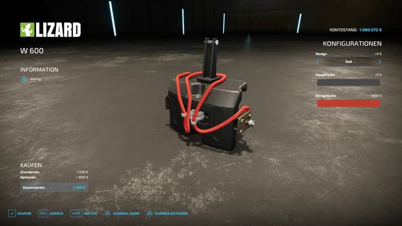 600KG WEIGHT