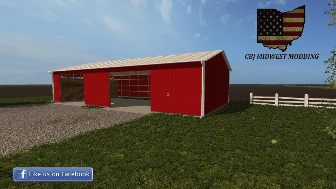 80X48 MACHINE SHED / CORN CRIB