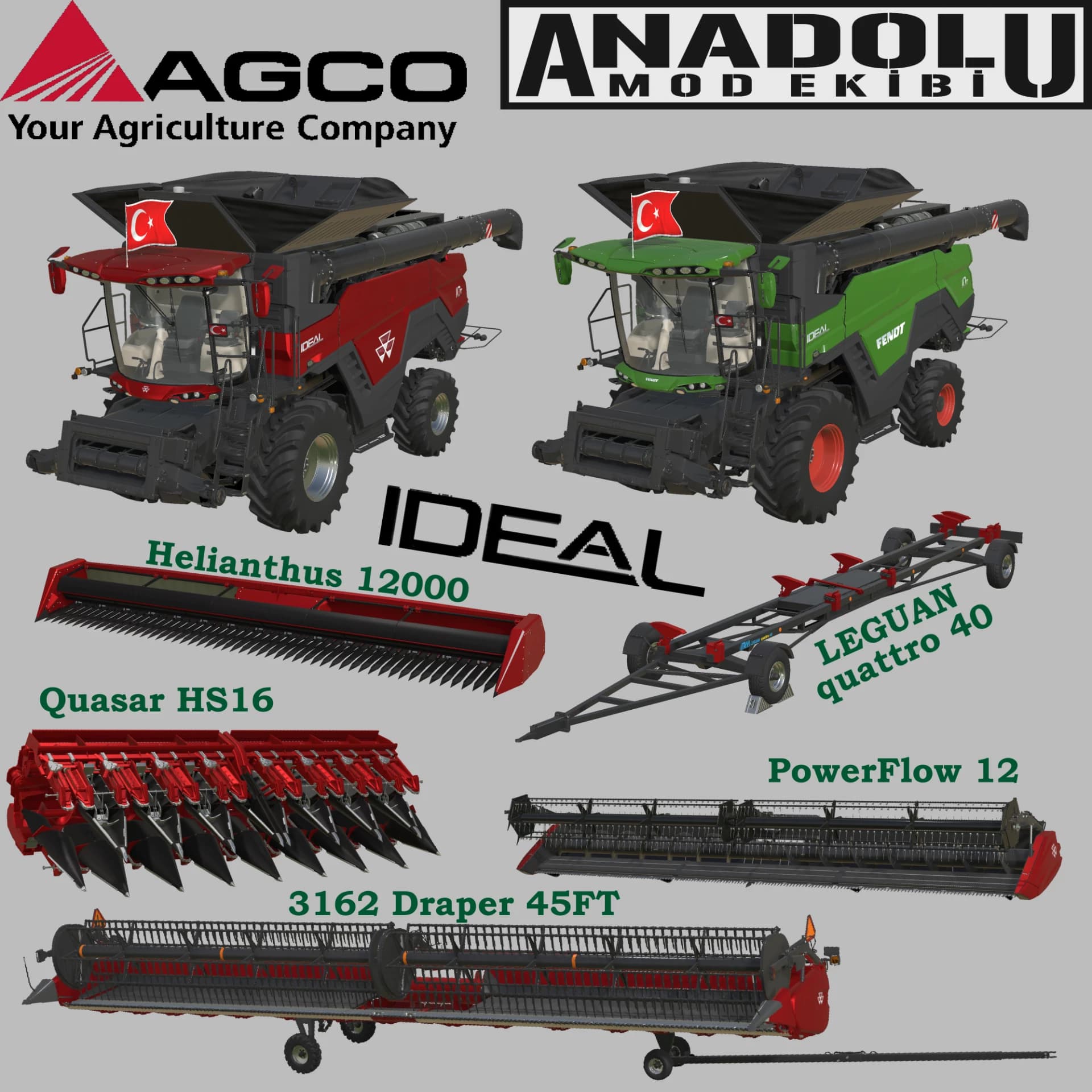 AGCO İDEAL PAKETI