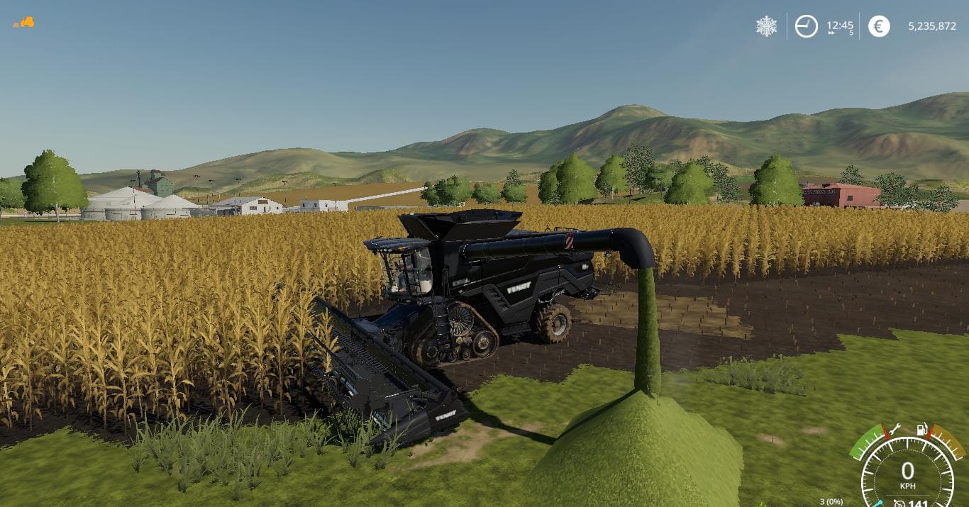 AGCO IDEAL9 FORAGE HARVESTER + CUTTER