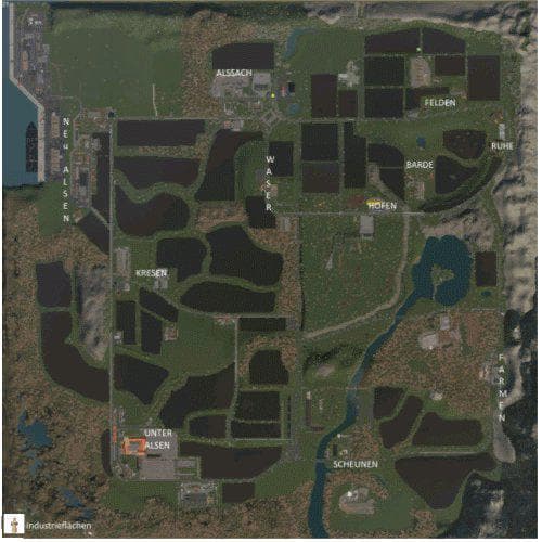 ALSSACH MAP