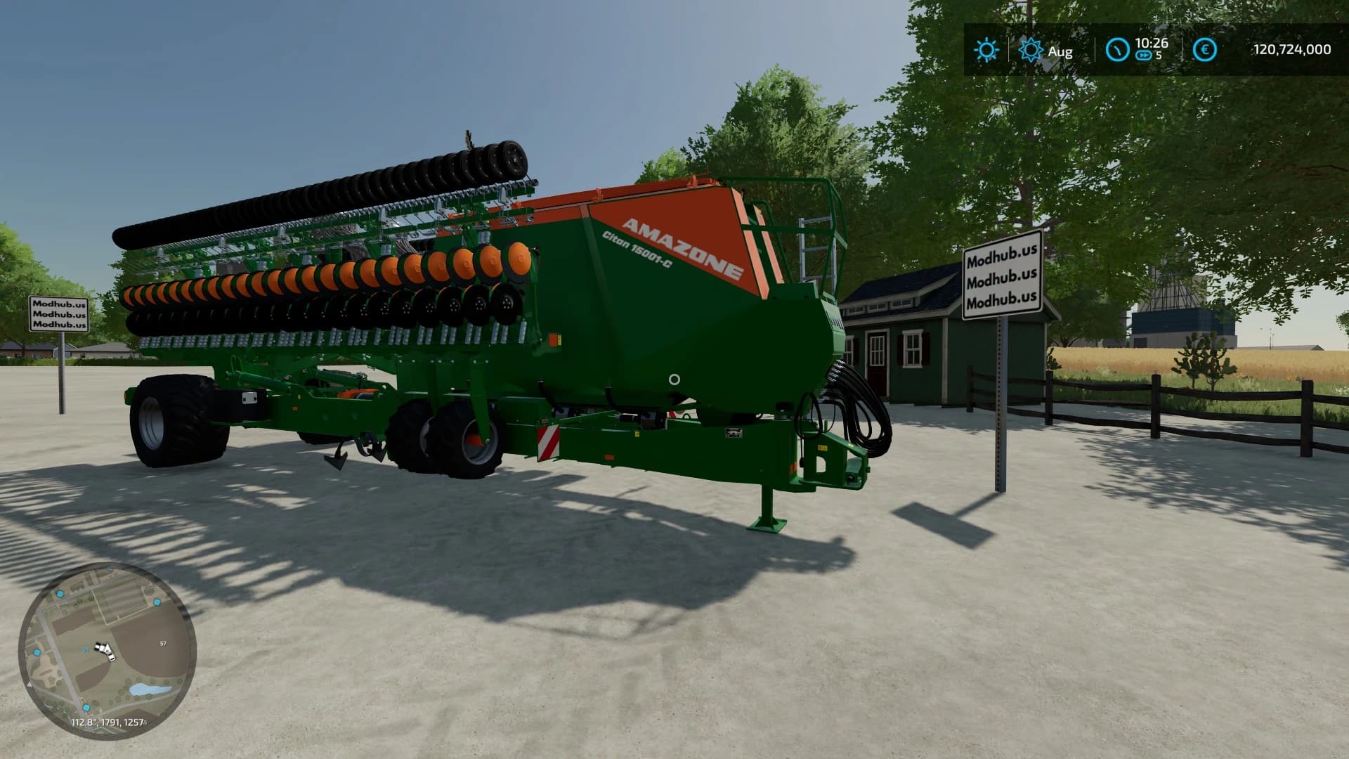 AMAZONE WITH DIRECT SEED