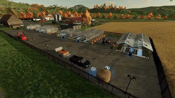 AMBIDEXTROUS ALIGNING GREENHOUSE PACK